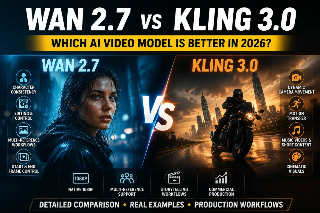 Wan 2.7 vs Kling 3.0: Which AI Video Model Is Better in 2026? - Wan 2.7